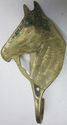 WoW Antique Horse Bust Head Brass Hat Coat Hanger 