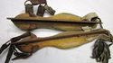 Antique  Dutch Old Pair Ice Skates Rustic Primitiv