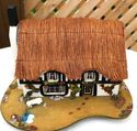 Adorable Vintage Swiss Reuge Music Box Cottage Hou