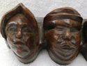 Gorgeous Vintage 5 Estate Pipe Rack Holder w Funny