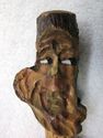 Set 3 Vintage Carved Knotted Wood Male Figurines M