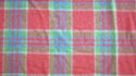 Vintage Wool Bed Blanket Sleep Tartan Plaid  Cover