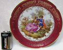 Vintage Signed France Limoges Plate French Porcela