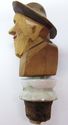 Vintage Figurine Man Bottle Stop Cork ANRI Carved 