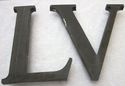 Large 12" Signs Letters LV  Store LOVE Painted Bra