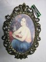 Vintage Brass Italian Picture Frame Italy Miniatur