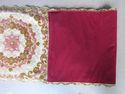 Superb Vintage Old Italian Table Cloth Runner Gold