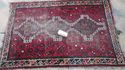 Antique Persian Knotted Wool Area Rug Thick Pile O