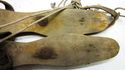 Antique  Dutch Old Pair Ice Skates Rustic Primitiv