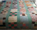 Amazing Old Antique Civil War Era Crazy Quilt Shab