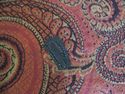 HUGE Antique TABLE CLOTH Cover Kashmir Paisley Pia