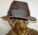 Vintage Era Men's Hat Felt Fedora French Jean Peil