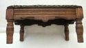 Gorgeous Antique Small Foot Stool Victorian Wood C