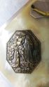 Vintage Religious Holy Water Font Faux Marble Lour