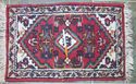 Primitive Antique Wool India Bedouin Area Rug Mat 