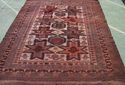 Large Antique Rug Carpet Kilim Hand Made Wool 8.5 