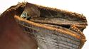 true Vintage  Alligator Crocodile Skin Leather Pur