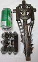 Gorgeous Antique Black Forest Wood Carved Crucifix