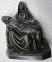 Antique Mother Mary Mourning Jesus Christ  Body Br