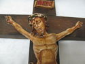 Gorgeous Antique Religious Cross Crucifix Hand Pai