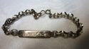 Lovely Vintage Silver Friendship ID Bracelet Engra