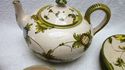 Vintage Majolica Maiolica Italian Tea Pot Coffee P