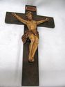 Gorgeous Antique Religious Cross Crucifix Hand Pai