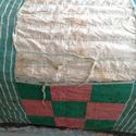 Amazing Old Antique Civil War Era Crazy Quilt Shab