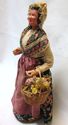 Antique Old French Lady Woman Doll Statue Figurine