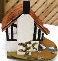 Adorable Vintage Swiss Reuge Music Box Cottage Hou