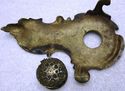 French Antique Ornate Victorian Bronze Inkwell Let