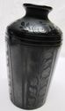 Wonderful Vintage Art Pottery Vase Black / Black G