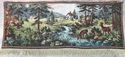 Large Vintage Tapestry Goblin Deer Hunting Country