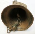 Gorgeous Antique Brass Brass Bell with Horse Head 