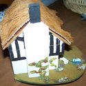 Adorable Vintage Swiss Reuge Music Box Cottage Hou