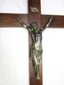 Superb Antique Religious Crucifix  Cross Stunning 