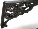 Pair Old Victorian Cornices Pediment Ornate Archit