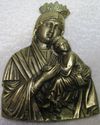 Antique Madonna Virgin Mary & Baby Jesus Christ Ic