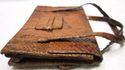 Gorgeous Vintage Brown Snake Skin Leather Purse La