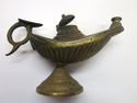 Great Antique Original Ornate Brass Aladdin Vintag