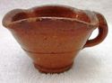 Old Hand Made Antique Cup Bowl Vase Glazed Pottery