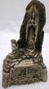 Antique Lourdes Statue w Swiss Music Box Vintage I