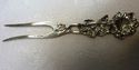 Gorgeous Small Antique 835 Silver Dessert Fork Pic