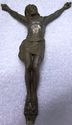 Stunning Bronze Metal Antique Crucifix Corpus Chri