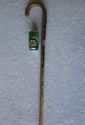 Vintage Natural Bend Wood Hiking Walking Stick Can