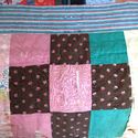 Amazing Old Antique Civil War Era Crazy Quilt Shab