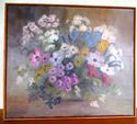 Gorgeous Vintage Original Lg Oil Painting Signed D