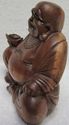 Stunning Laughing Buddha Statue Sitting Figurine H