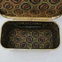 Vintage 1960s Women's Box Purse with Lucite handle