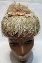 Fabulous Vintage Womans Pill Box Top Hat 1950s w V